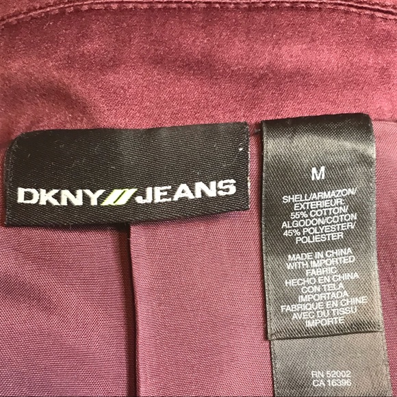 DKNY Jeans Full Zip Women’s Jacket - S/M - Picture 14 of 15